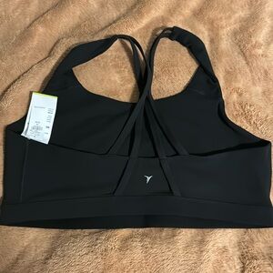 Brand New Old Navy Black Sports Bra
